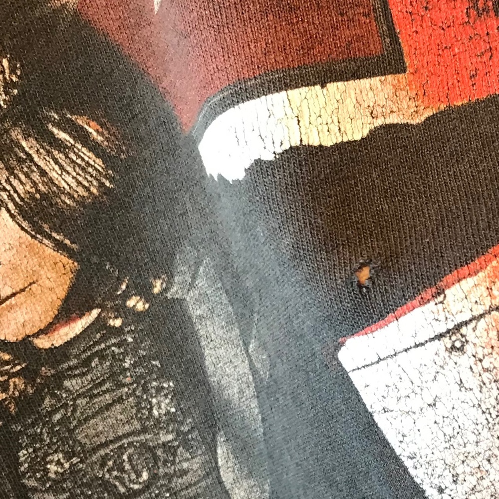 CONCERT⚡️VINTAGE OZZY RAIN TOUR RAW CUT MUSCLE T-SHIRT - Picture 4 of 13